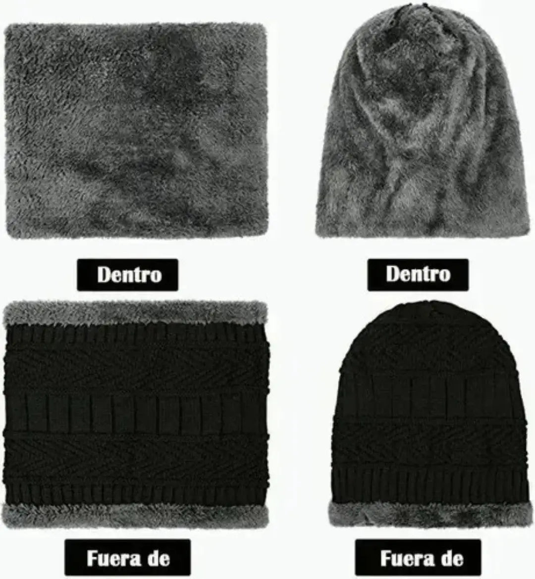 🥶Gorro Invierno Lanacuello Abrazador❄️