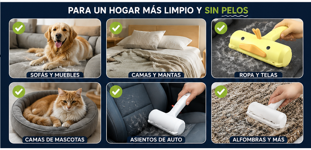 🐾Rodillo Removedor De Pelo De Mano🐾