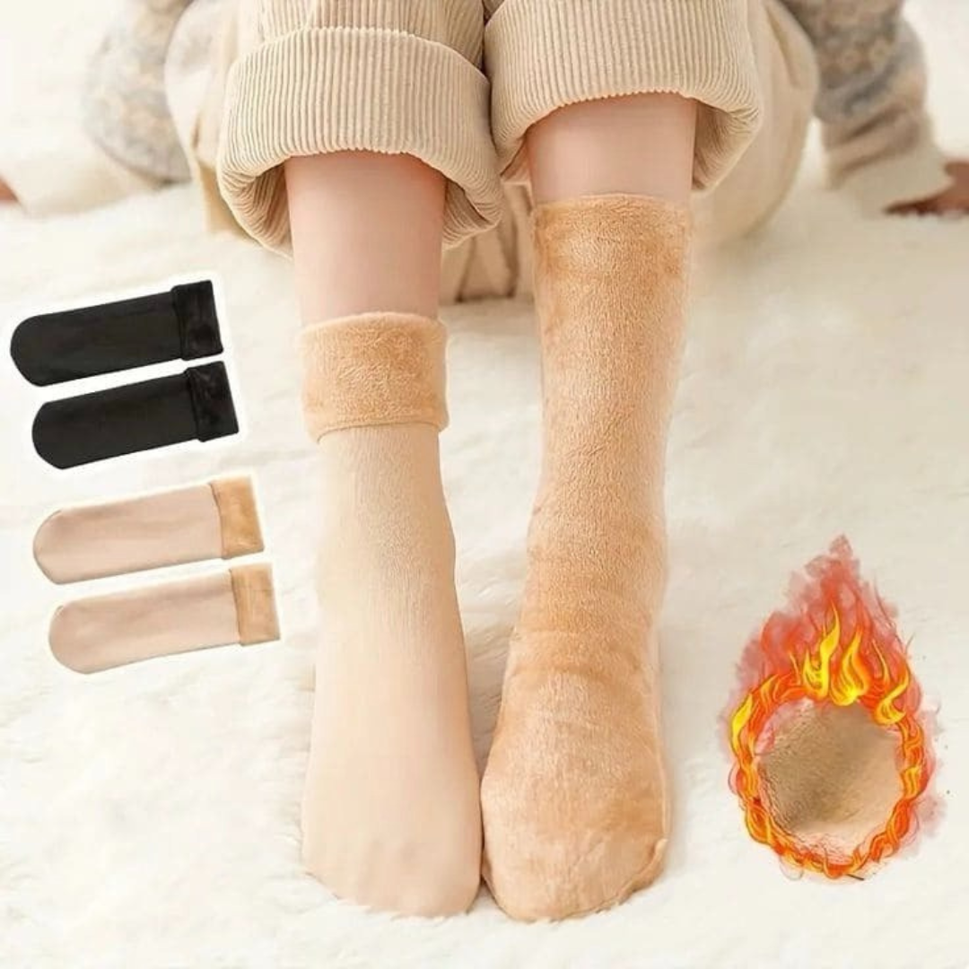 🧦 PACK 3 CALCETINES TÉRMICOS SUAVES PARA INVIERNO ❄️