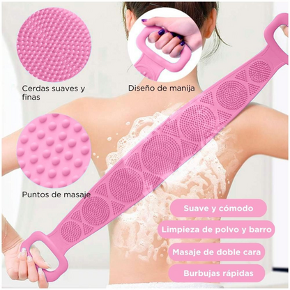 💦Cepillo Exfoliante Corporal de Silicona🚿