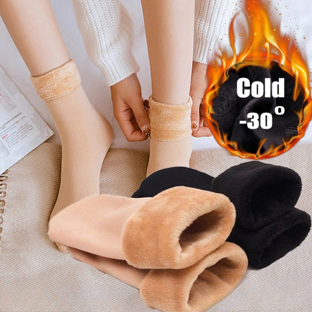 🧦 PACK 3 CALCETINES TÉRMICOS SUAVES PARA INVIERNO ❄️