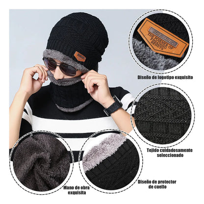 🥶Gorro Invierno Lanacuello Abrazador❄️