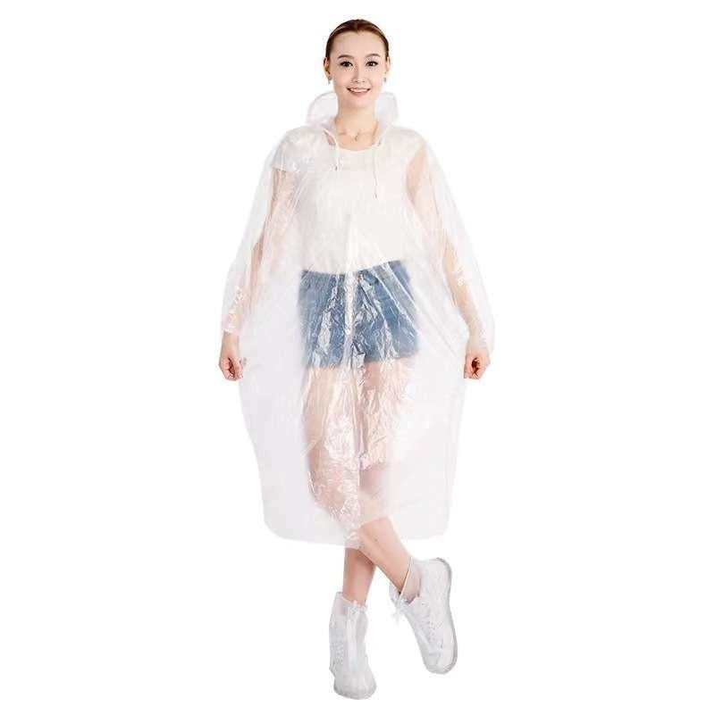 Pack 3 Ponchos Impermeables Gorro Lluvia
