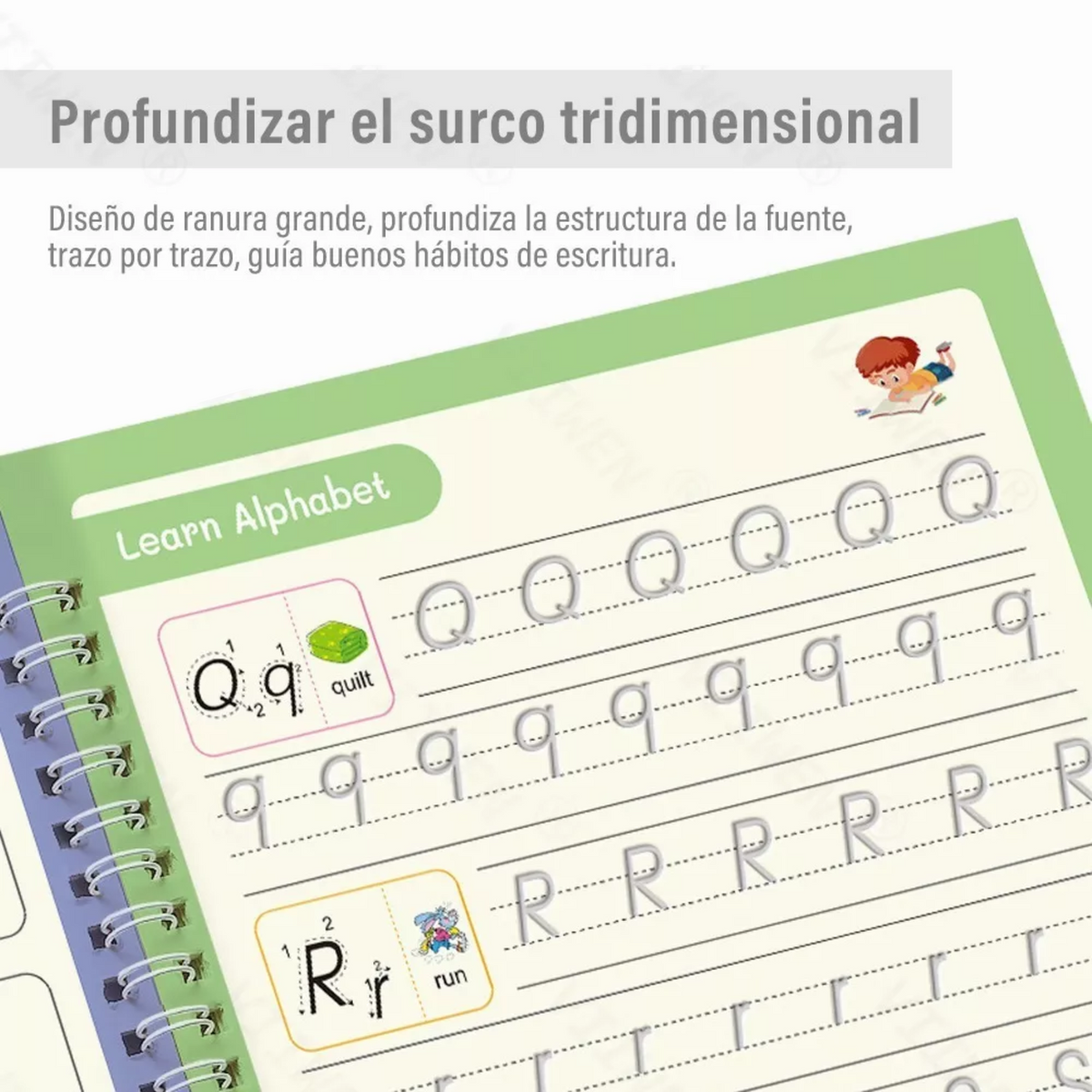 ✍️Set Cuaderno Magic Caligrafia Montessori🧠