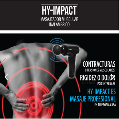 HY-IMPACT MASAJEADOR.