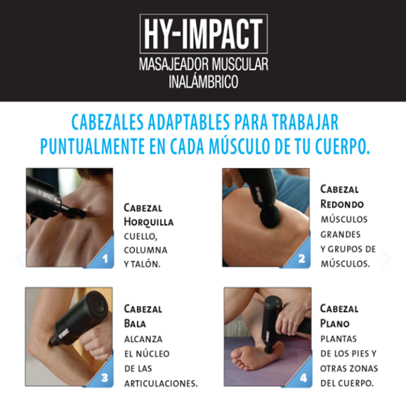 HY-IMPACT MASAJEADOR.