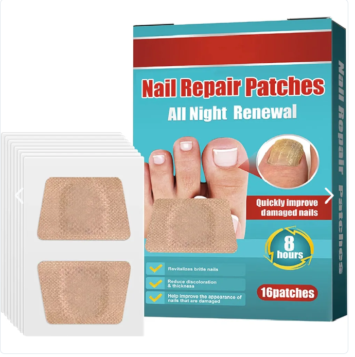 16 Parches Tratamiento Hongo Uñas