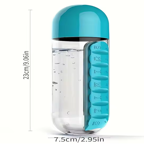 Botella Salud 3 en 1 – 600 ml