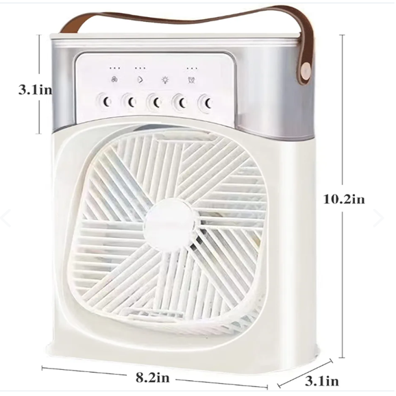 MINI VENTILADOR HUMIDIFICADOR 3 EN 1
