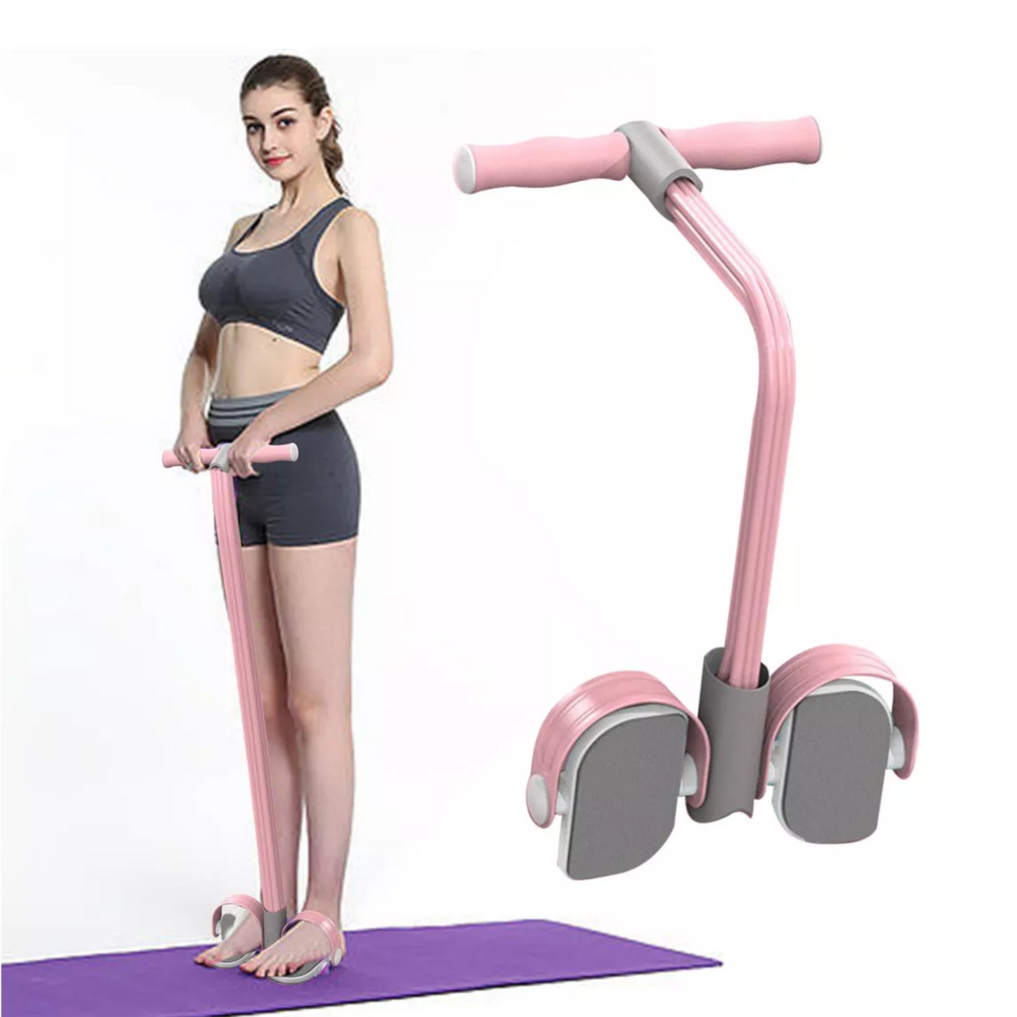 Bandas Elasticas Resistencia Con Pedal✨